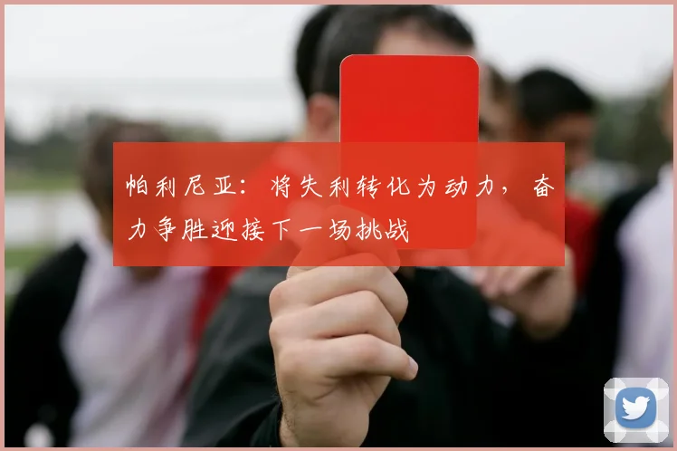 帕利尼亚：将失利转化为动力，奋力争胜迎接下一场挑战